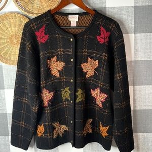 VTG Crystal Kobe Fall Cardigan